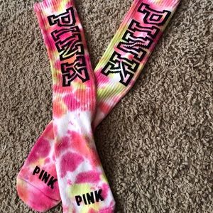 Victoria secret pink socks